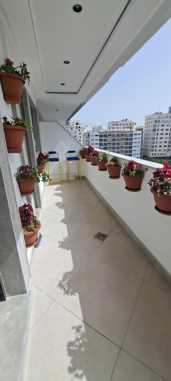 Ferienwohnung Titrite Bleu Oceane Tanger Exterior foto